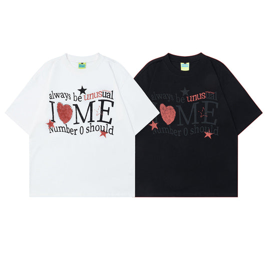Unisex T-shirts Premium Sense Love Design T-Shirts