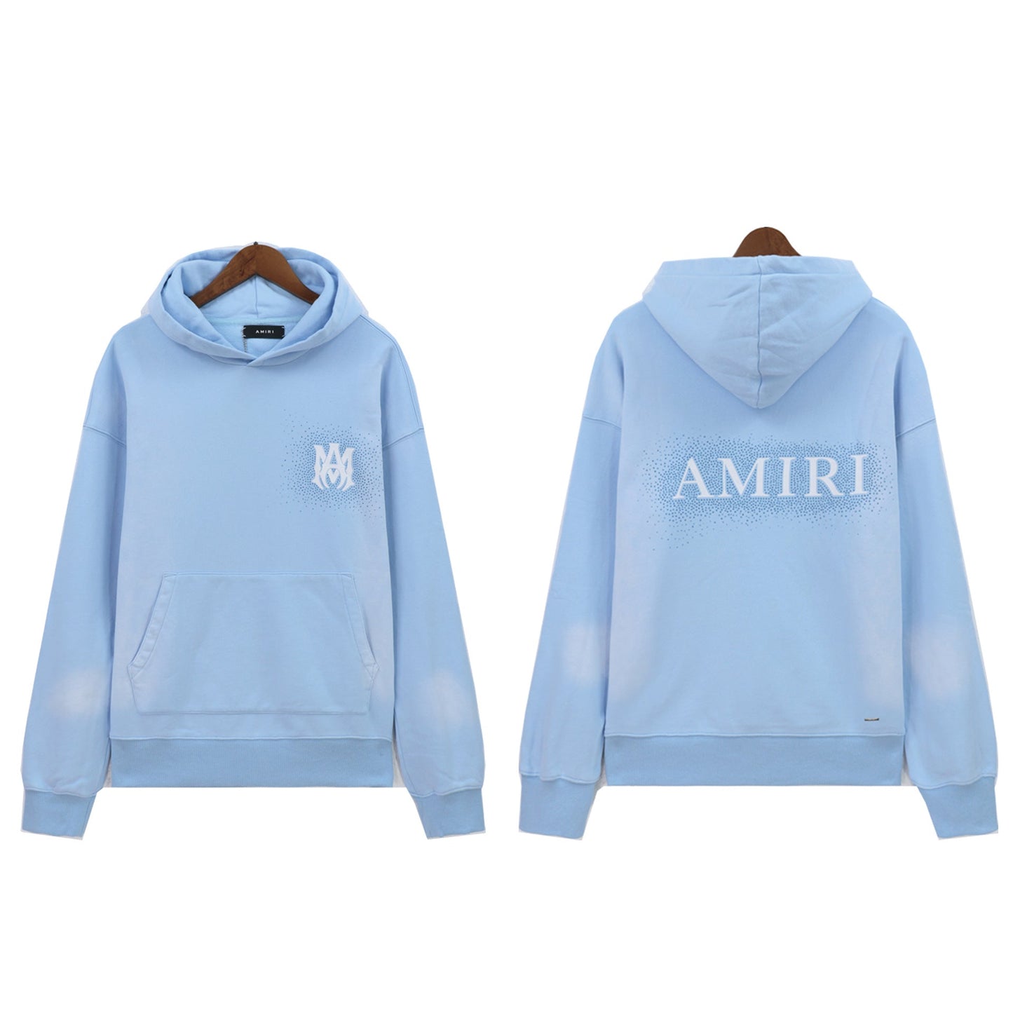 Amiri Hoodie AMI Letter Pattern Pullover Hooded Sweater Men and Women