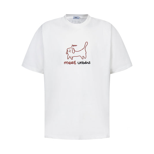 Unisex T-shirts Summer Cartoon Pattern Men's Loose Short Sleeve T-Shirt