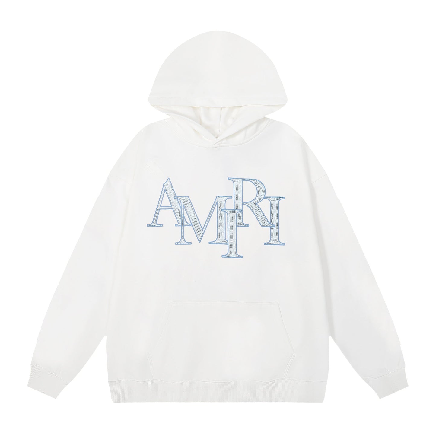 Amiri Hoodie AMI Hot Diamond Letter Pattern Casual Pullover Hooded Sweater