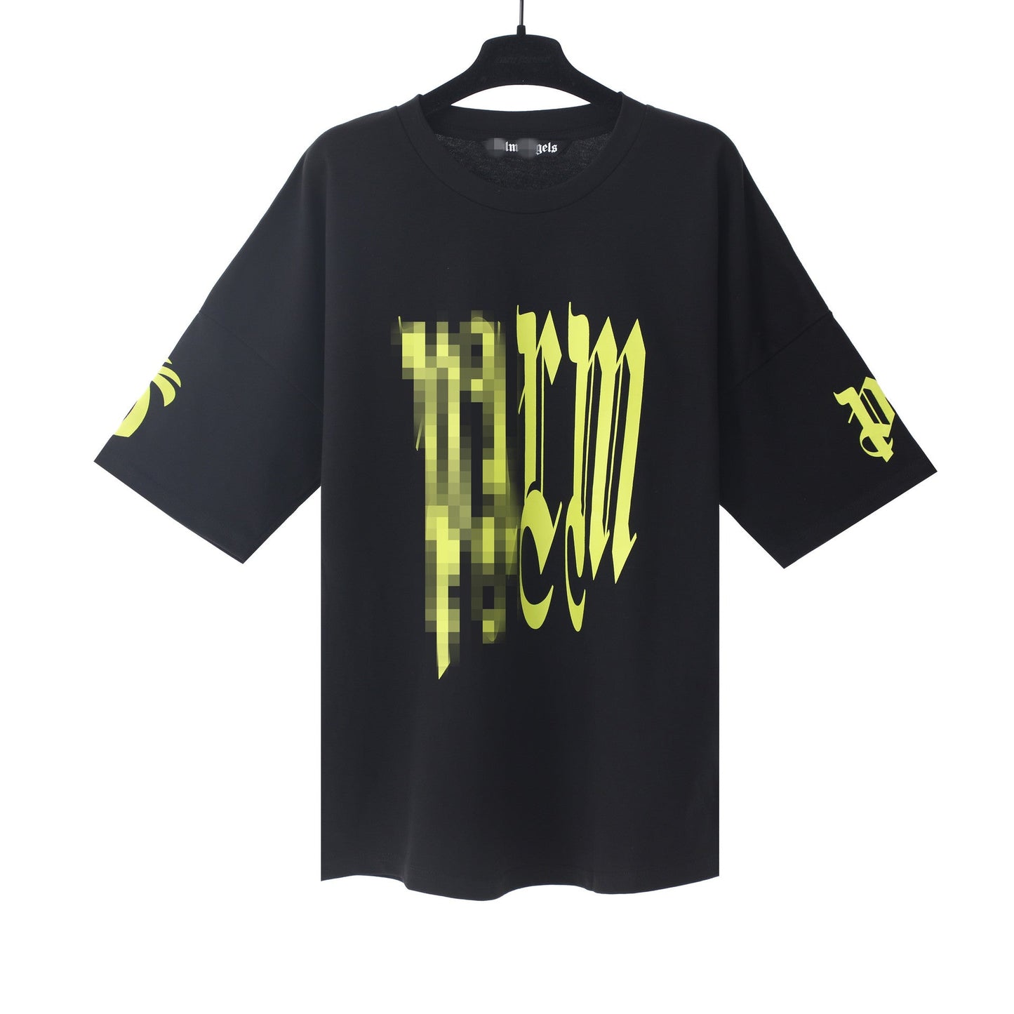 Palm Angels T Shirts Coconut Letter Logo Short Sleeve T-Shirt