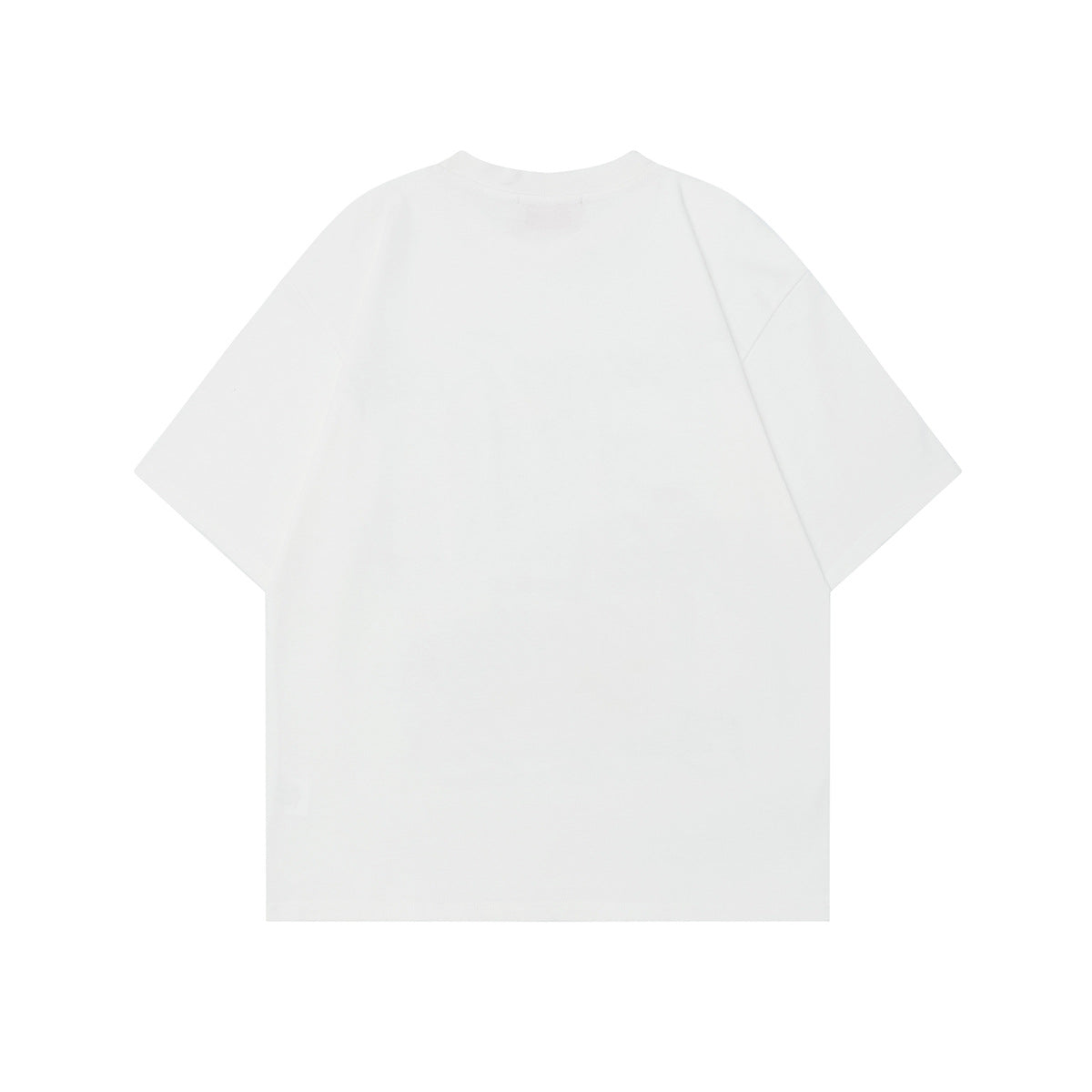 Unisex T-shirts Street Vintage Character Pattern Men's Loose Short Sleeve T-Shirt