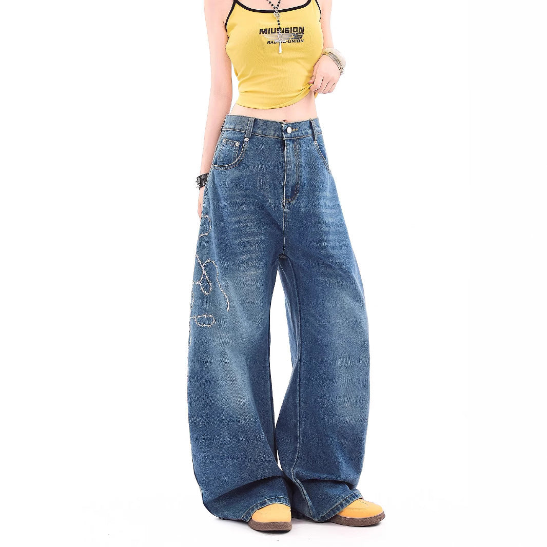 Women jeans vintage women summer loose