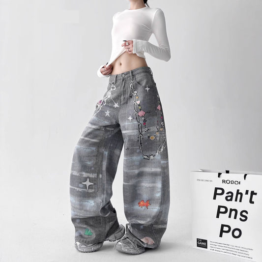 Women jeans retroloose