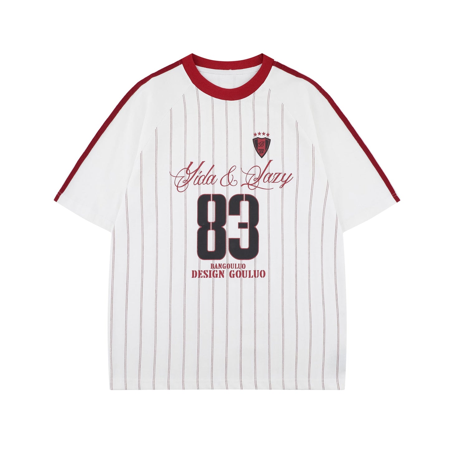 Unisex T-shirts Premium  Sports Jersey Design Loose T-shirts