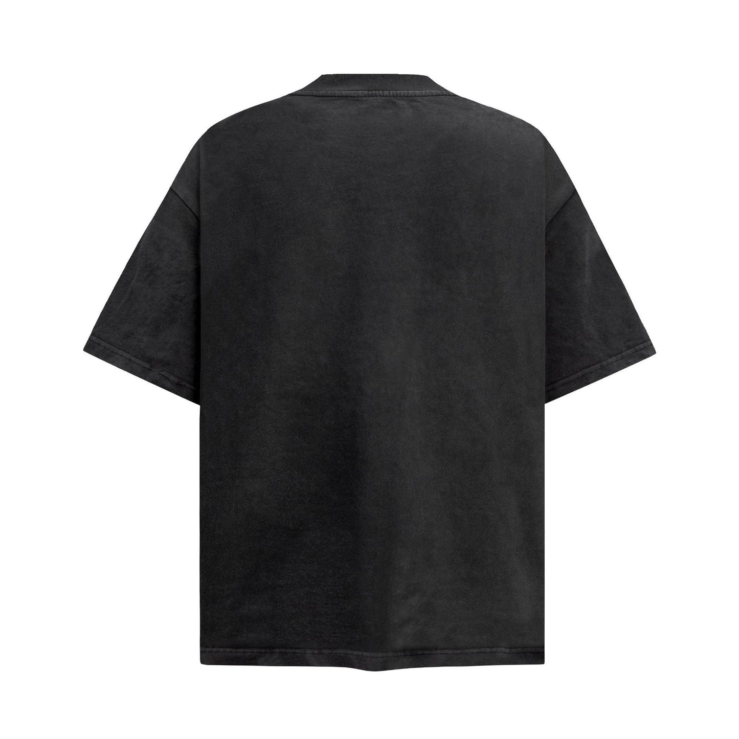 Unisex T-shirts 6110 Summer Painting Pattern Men's Loose Short Sleeve T-Shirt