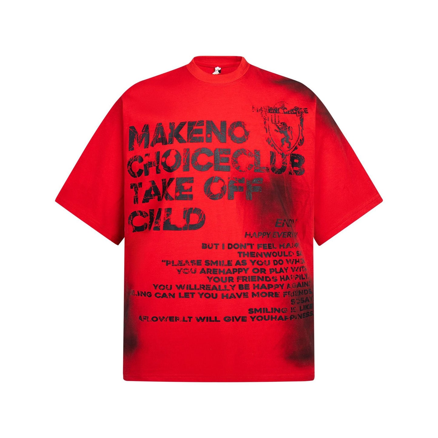 Unisex T-shirts Street Vintage Alphabet Men's Loose Short Sleeve T-Shirt