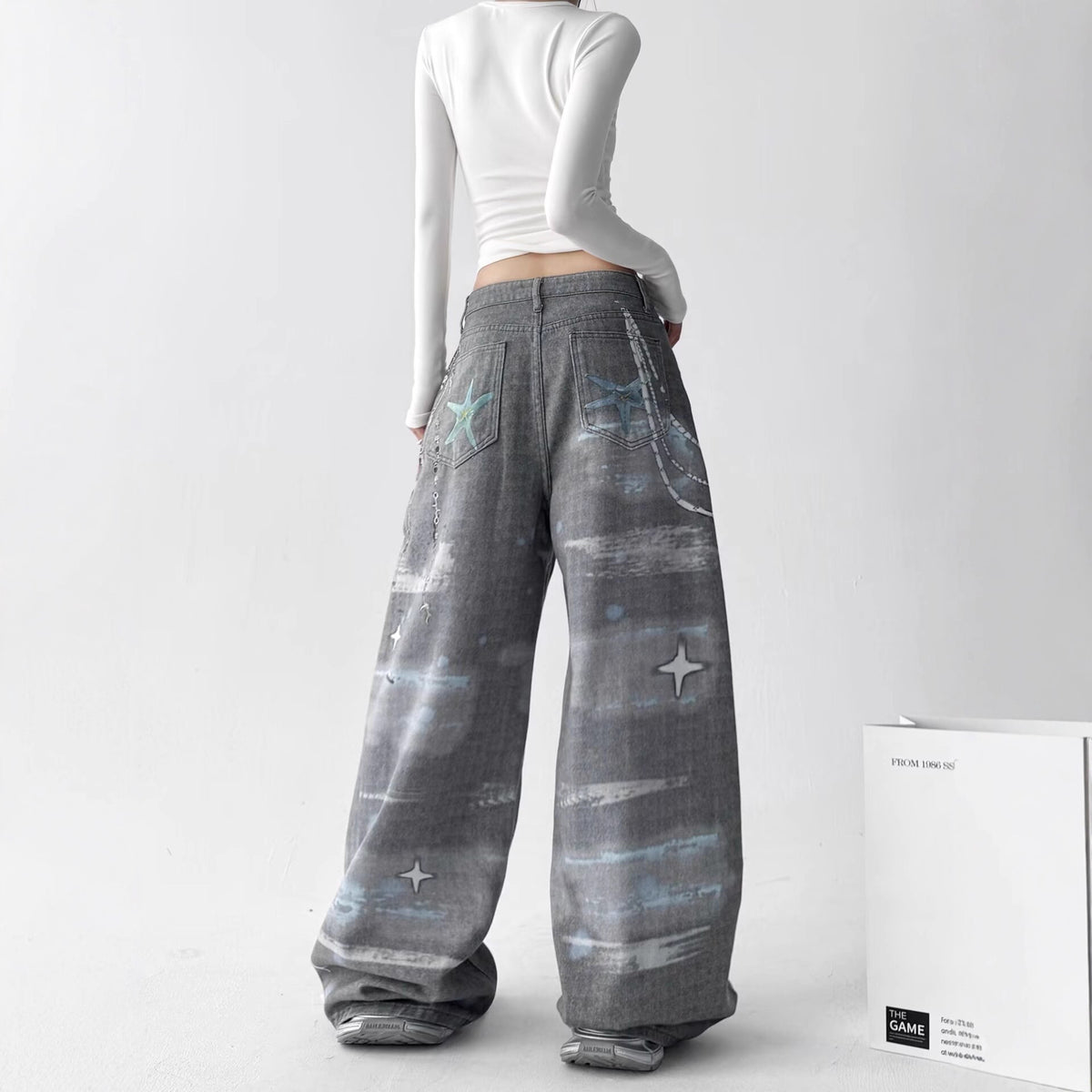 Women jeans retroloose