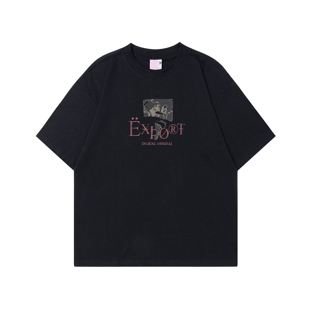 Unisex T-shirts Summer Painting Pattern Vintage Men's Short Sleeve T-Shirt