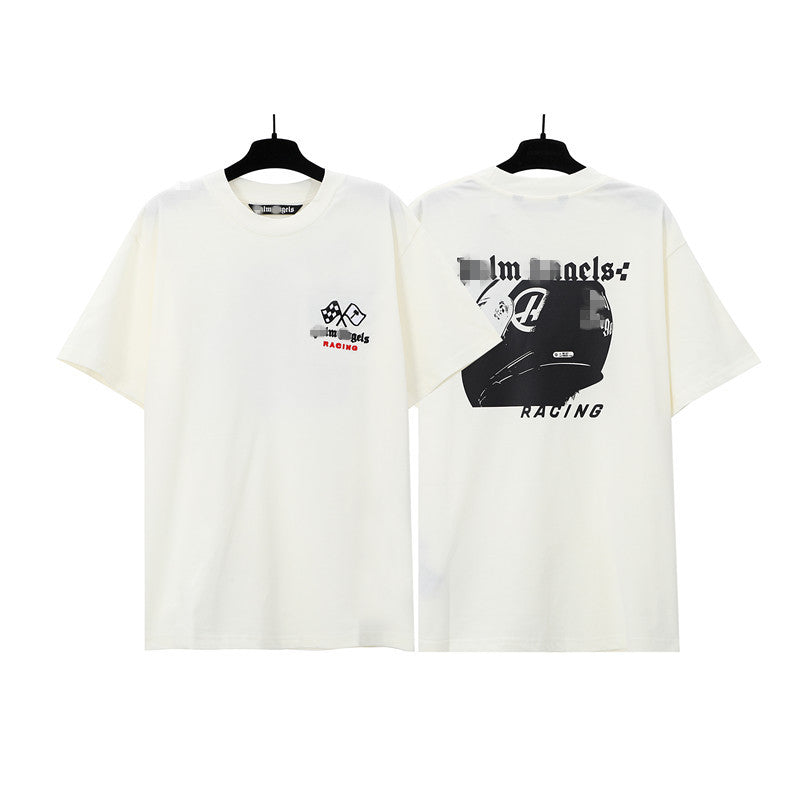 Palm Angels T Shirts Tour Rally Joint Short Sleeve T-Shirt
