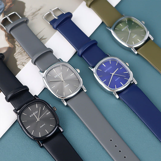 Men's watches oval waterproof