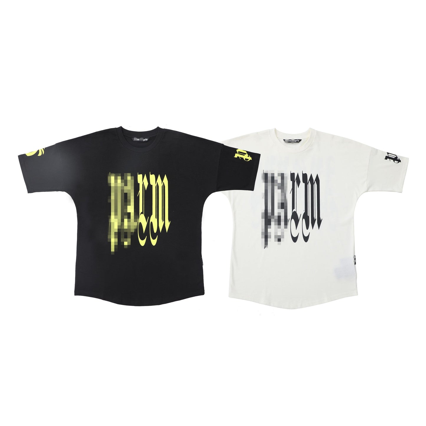 Palm Angels T Shirts Coconut Letter Logo Short Sleeve T-Shirt
