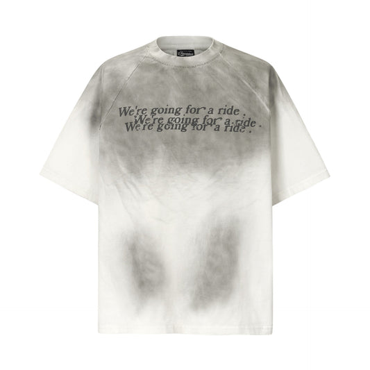 Unisex T-shirts Summer Letter Design Men's Loose Short Sleeve T-Shirt