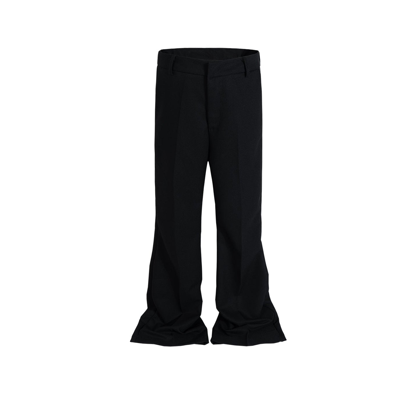 MIJKO Men's Vintage Pants MIJKO micro-pull trousers men's and women's wide-footed casual trousers
