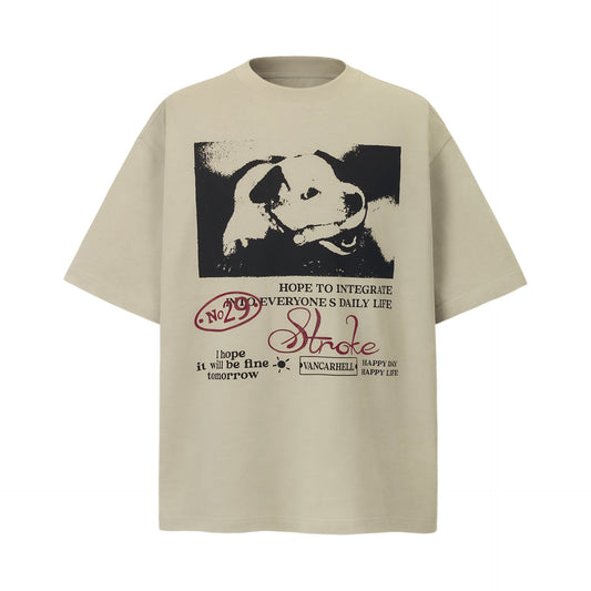 Unisex T-shirts Loose Short Sleeve T-Shirts