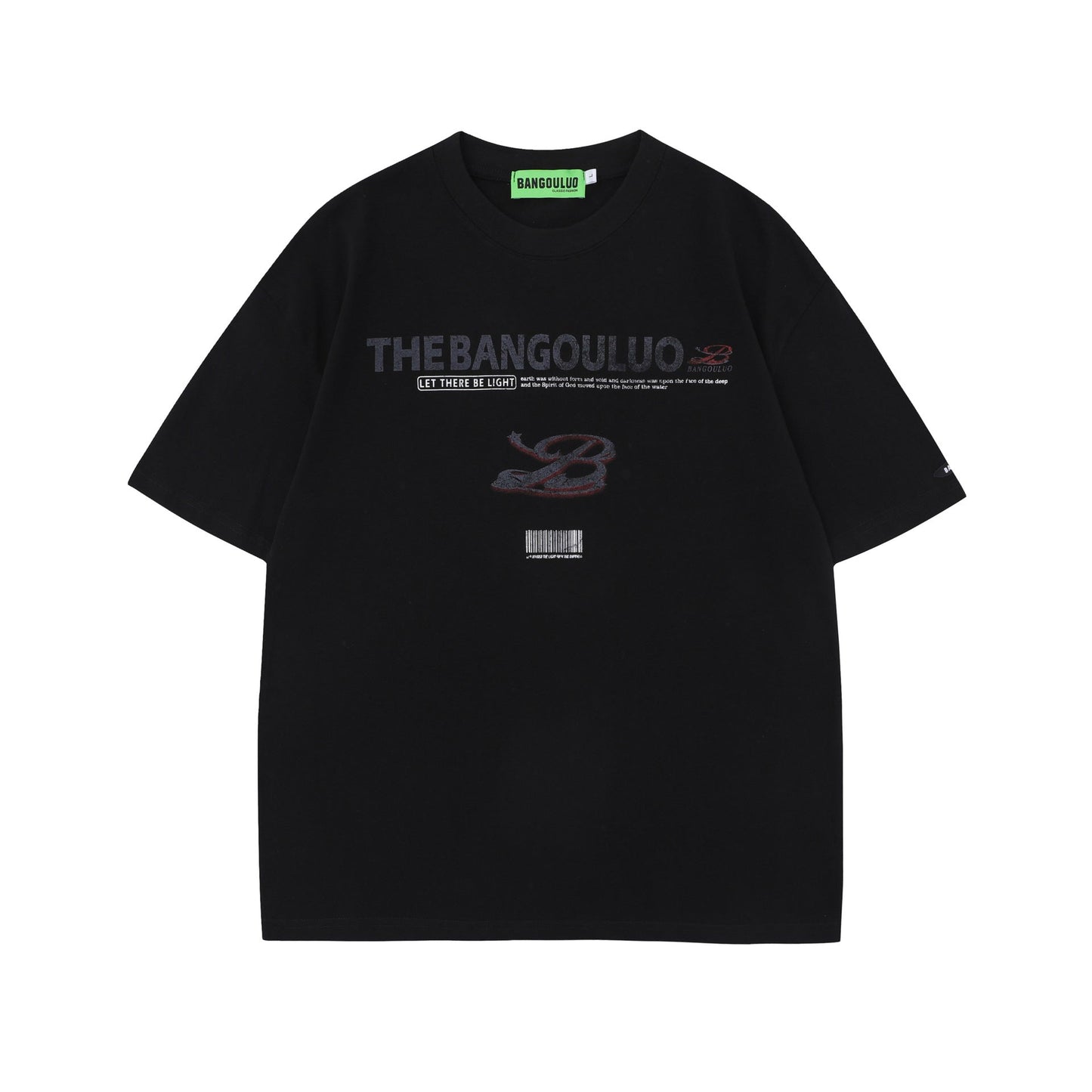 Unisex T-shirts Spring Stripe Size Loose Short Sleeve T-Shirt