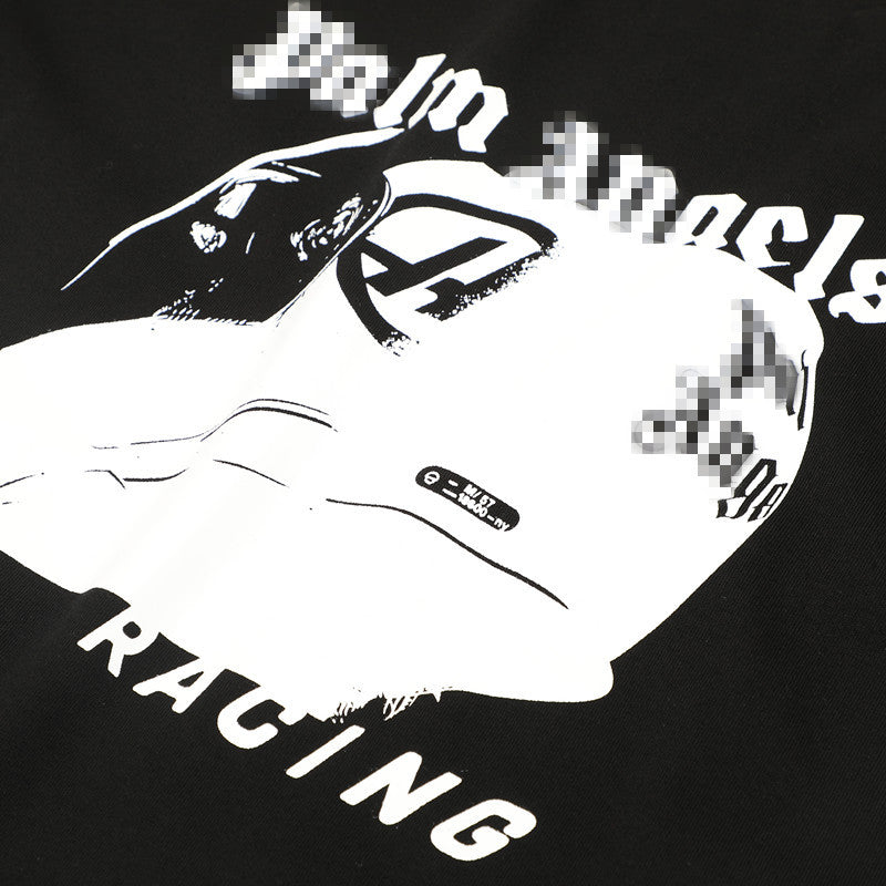 Palm Angels T Shirts Tour Rally Joint Short Sleeve T-Shirt