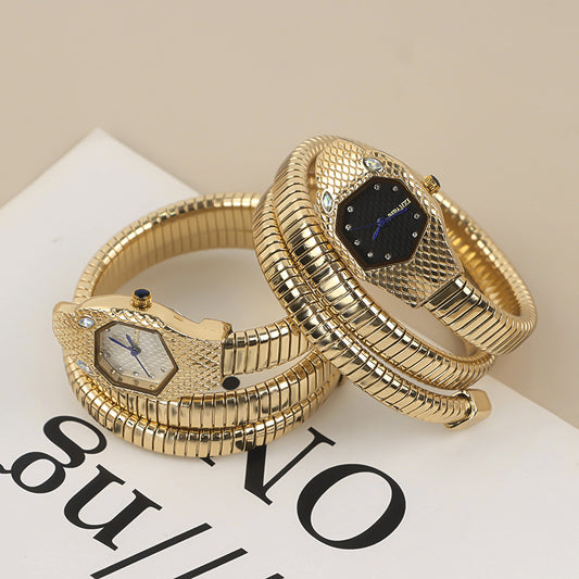 Men's watches snake bracelet watch waterproof
