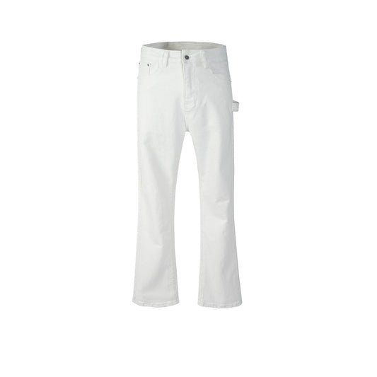 MIJKO Men's Vintage Pants Decorative Trousers