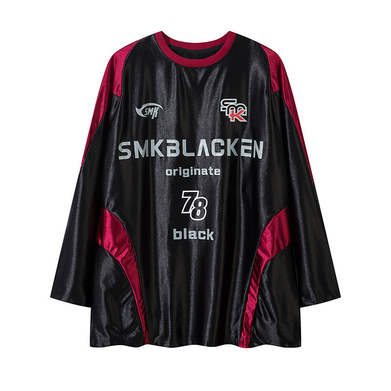 Unisex T-shirts Autumn Loose Long Sleeves