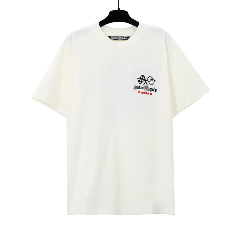 Palm Angels T Shirts Tour Rally Joint Short Sleeve T-Shirt