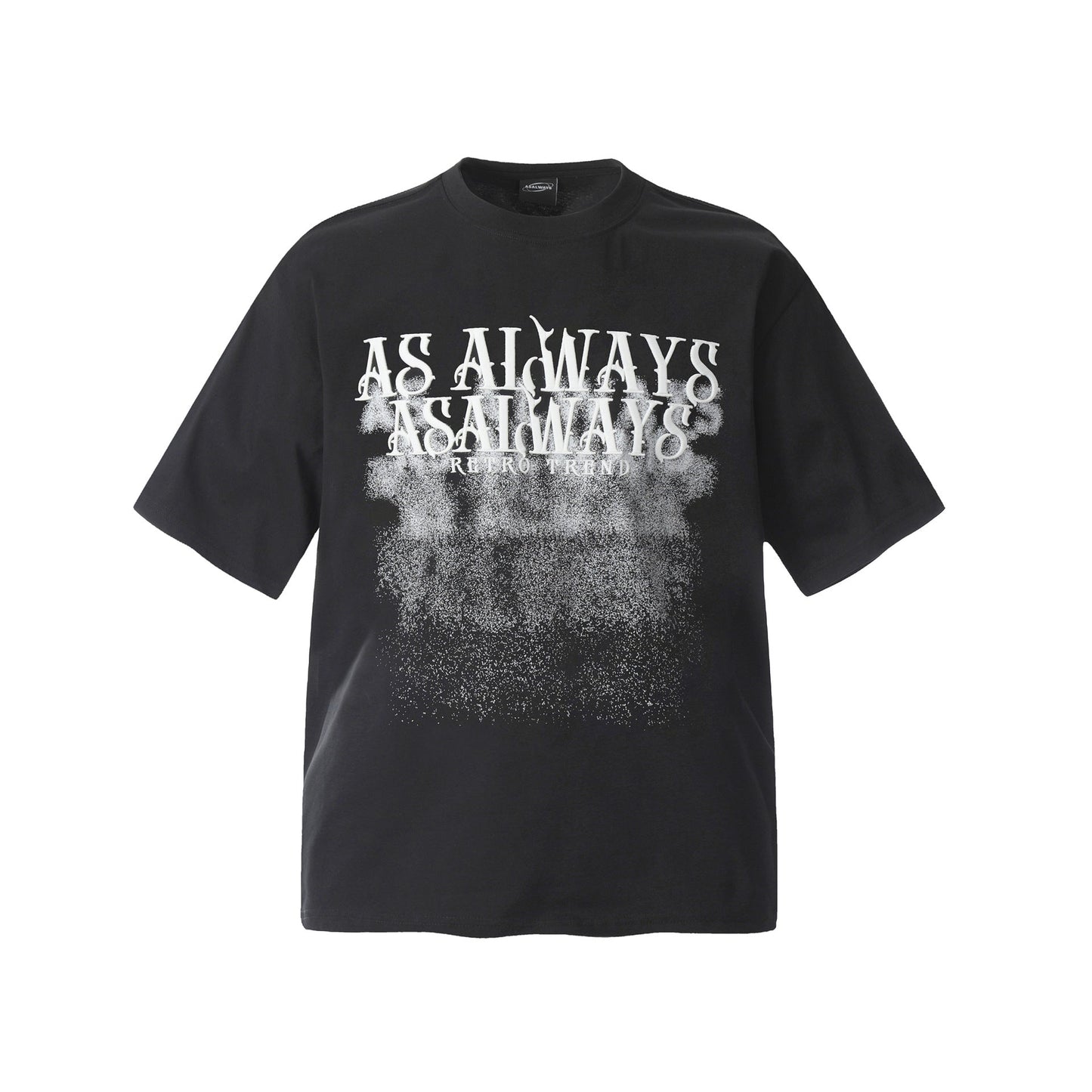 Unisex T-shirts Summer Foam Men's Loose Crew Neck Short Sleeve T-Shirt