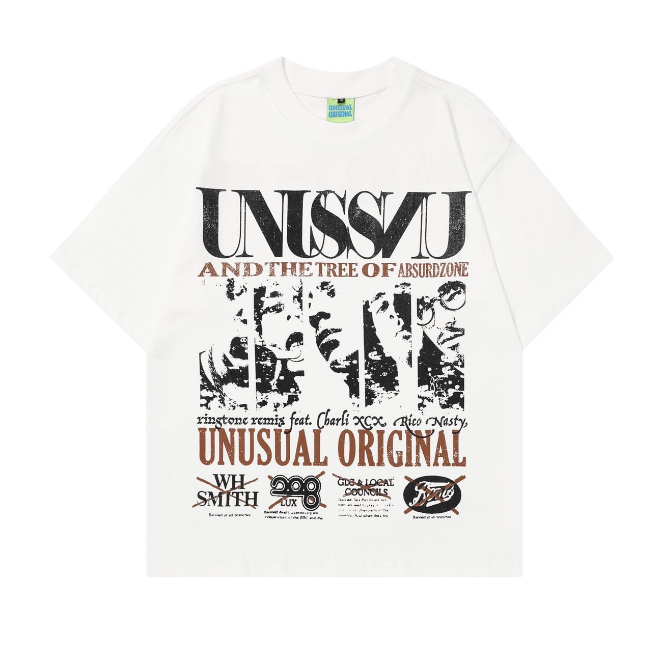 Unisex T-shirts Summer Men's and Women's Street Vintage Loose Short Sleeve T-Shirt