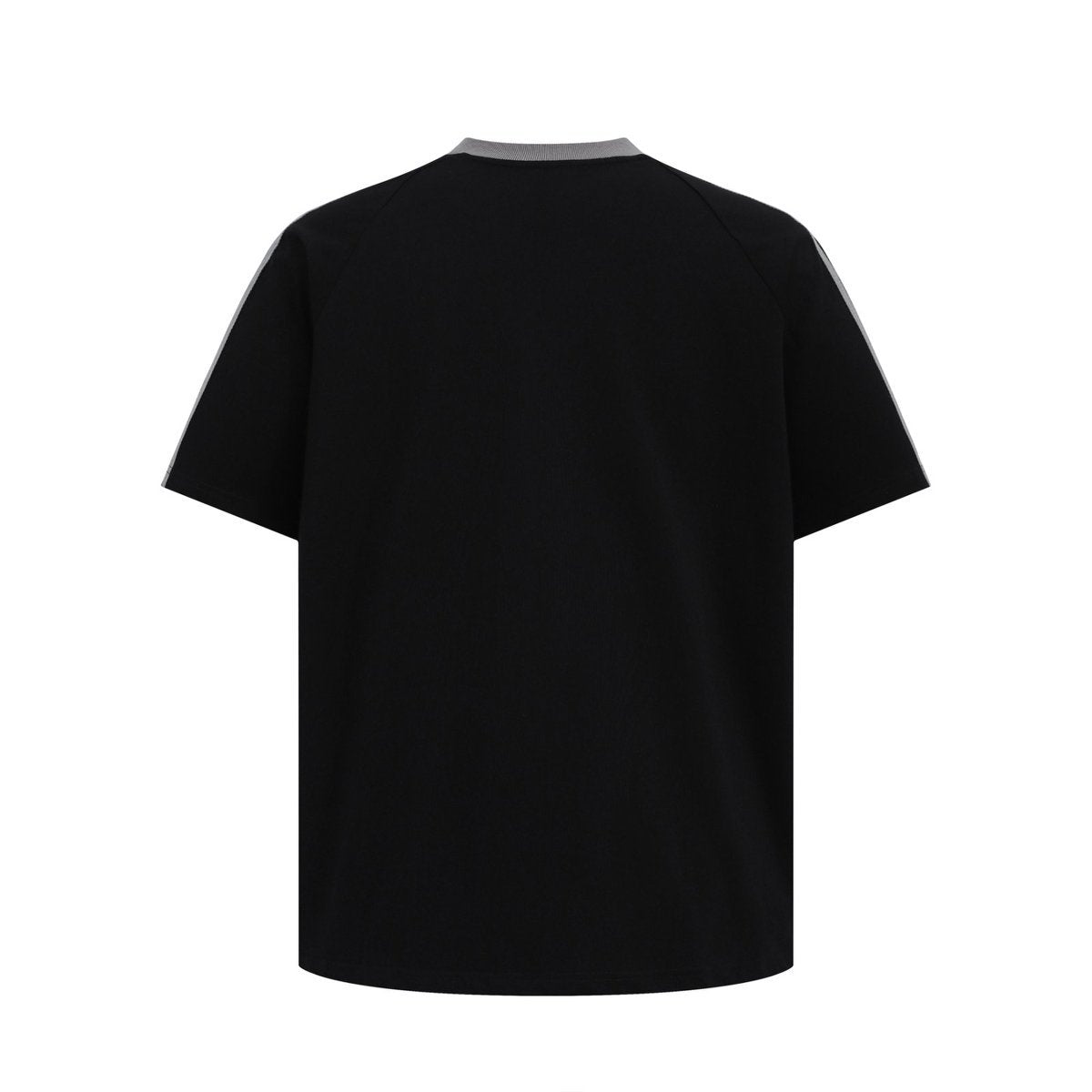 Unisex T-shirts Summer Men's and Women's Splicing Loose Short Sleeve T-Shirts