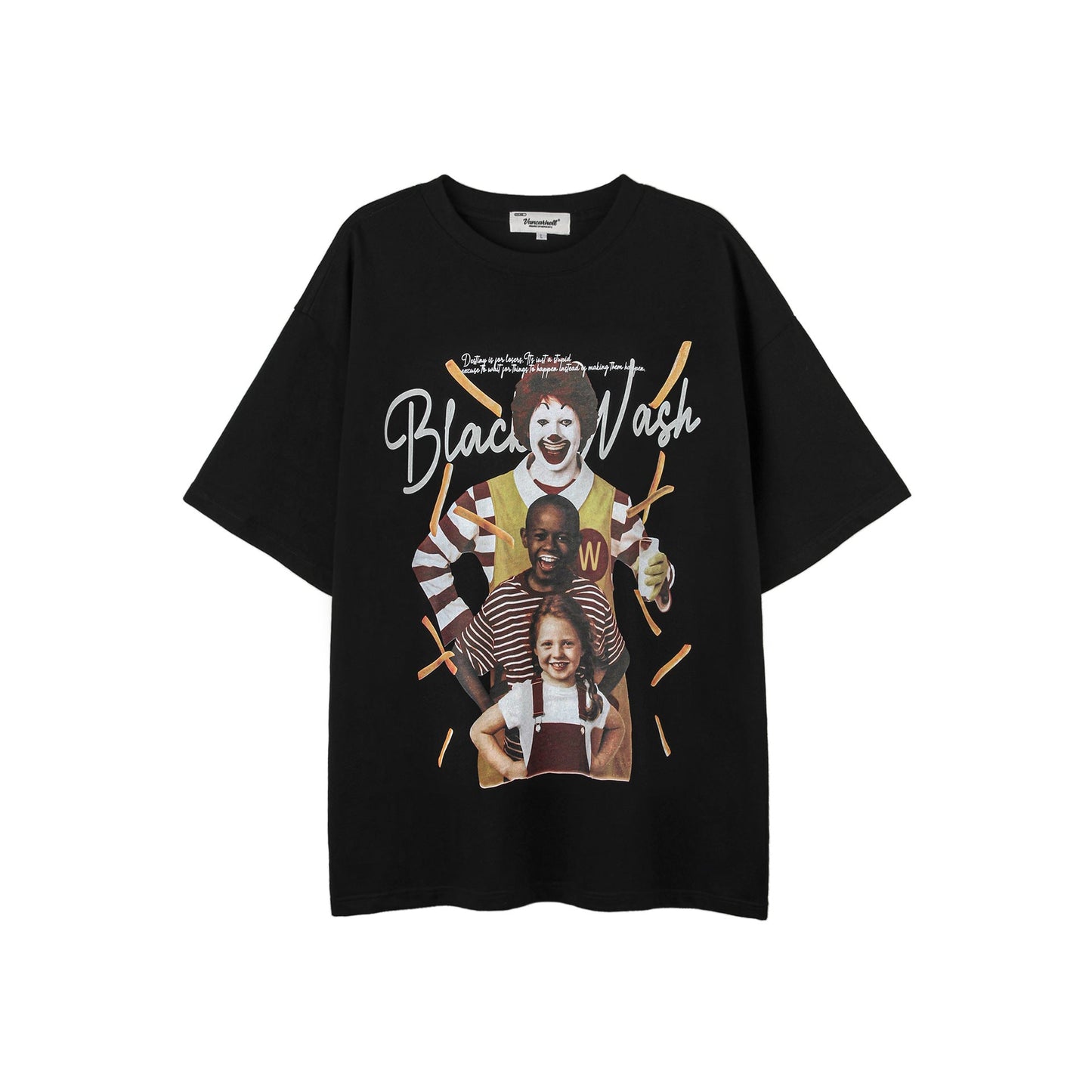 Unisex T-shirts Spring Childhood Fun Casual Loose Short Sleeve T-Shirt