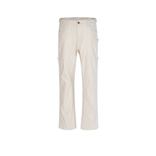 MIJKO Men Vintage Pants MIJKO Slim Fit Pants Jeans