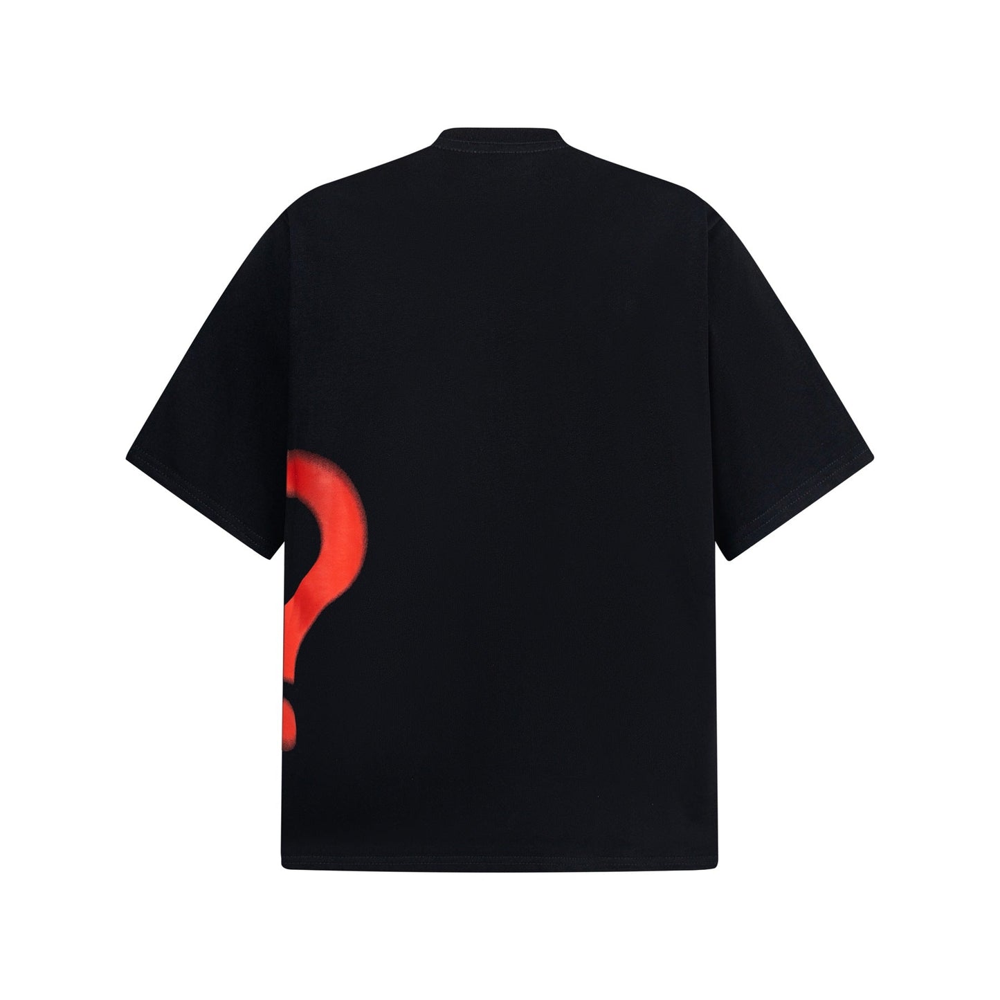 Unisex T-shirts Street Vintage Creative Letter Map Men's Loose Short Sleeve T-Shirt