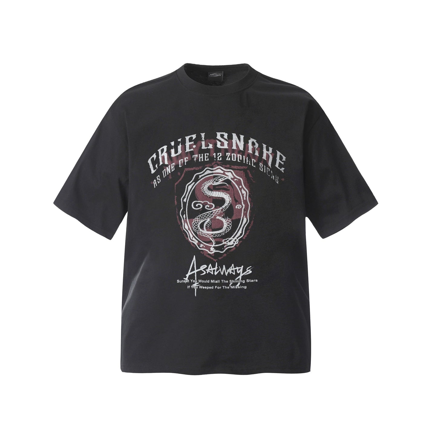 Unisex T-shirts Summer Men's Loose Crew Neck Short Sleeve T-Shirt