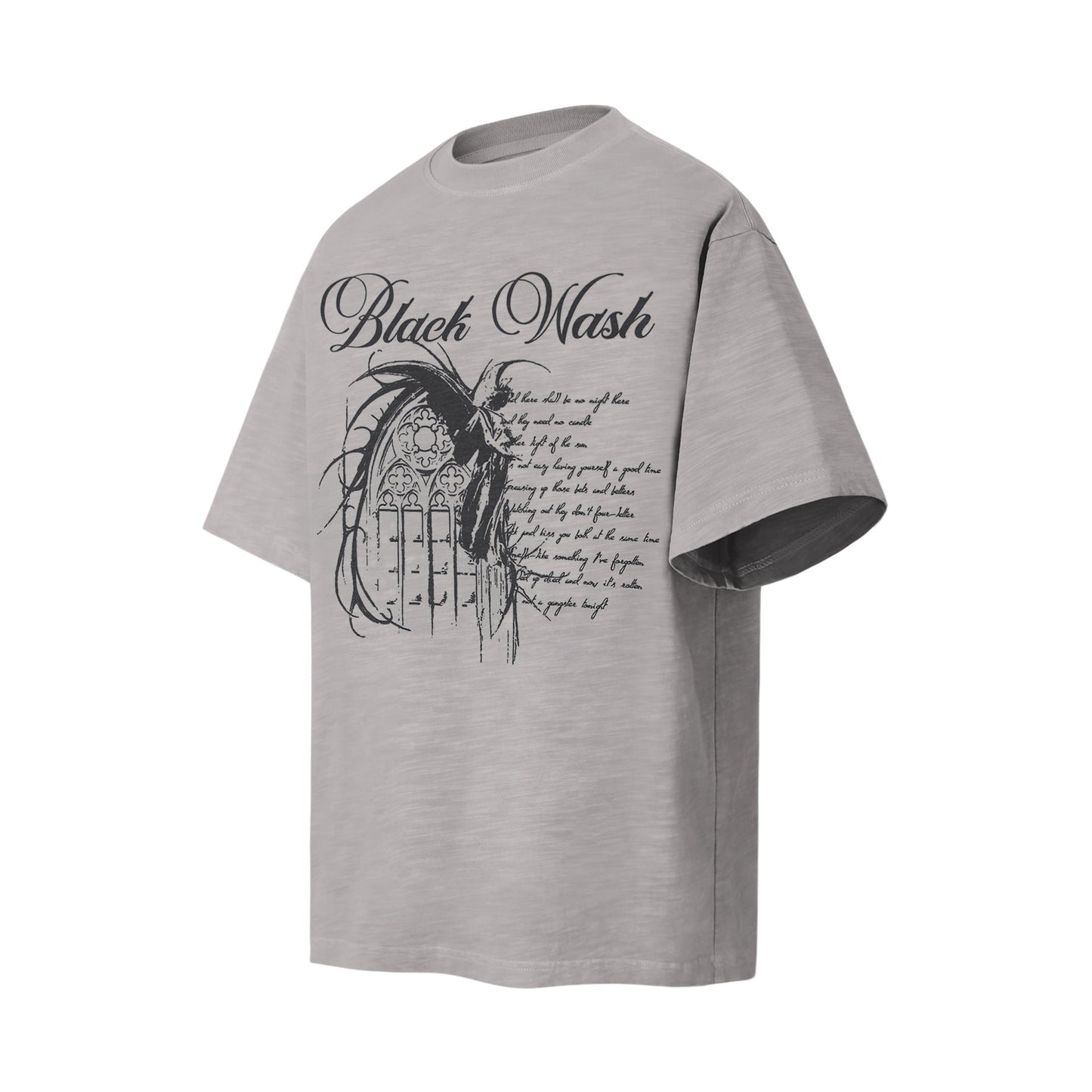 Unisex T-shirts Summer Letter Print Vintage Men's Short Sleeve T-Shirt