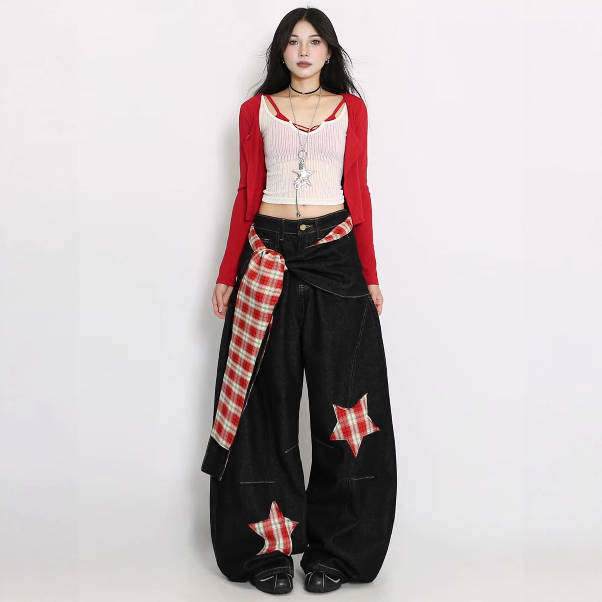 Women jeans retro autumn