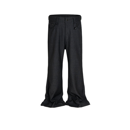 MIJKO Men's Vintage Pants MIJKO Men's Women's Casual Pants Wide Pants
