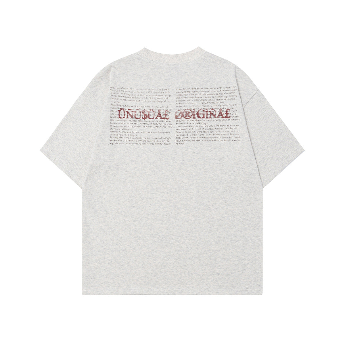 Unisex T-shirts Summer Painting Pattern Vintage Men's Short Sleeve T-Shirt