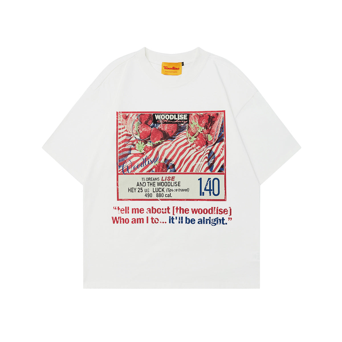 Unisex T-shirts Street Vintage Painting Pattern Men's Loose Short Sleeve T-Shirt