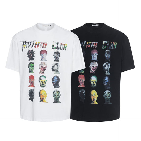 Men t shirt summerretroloose