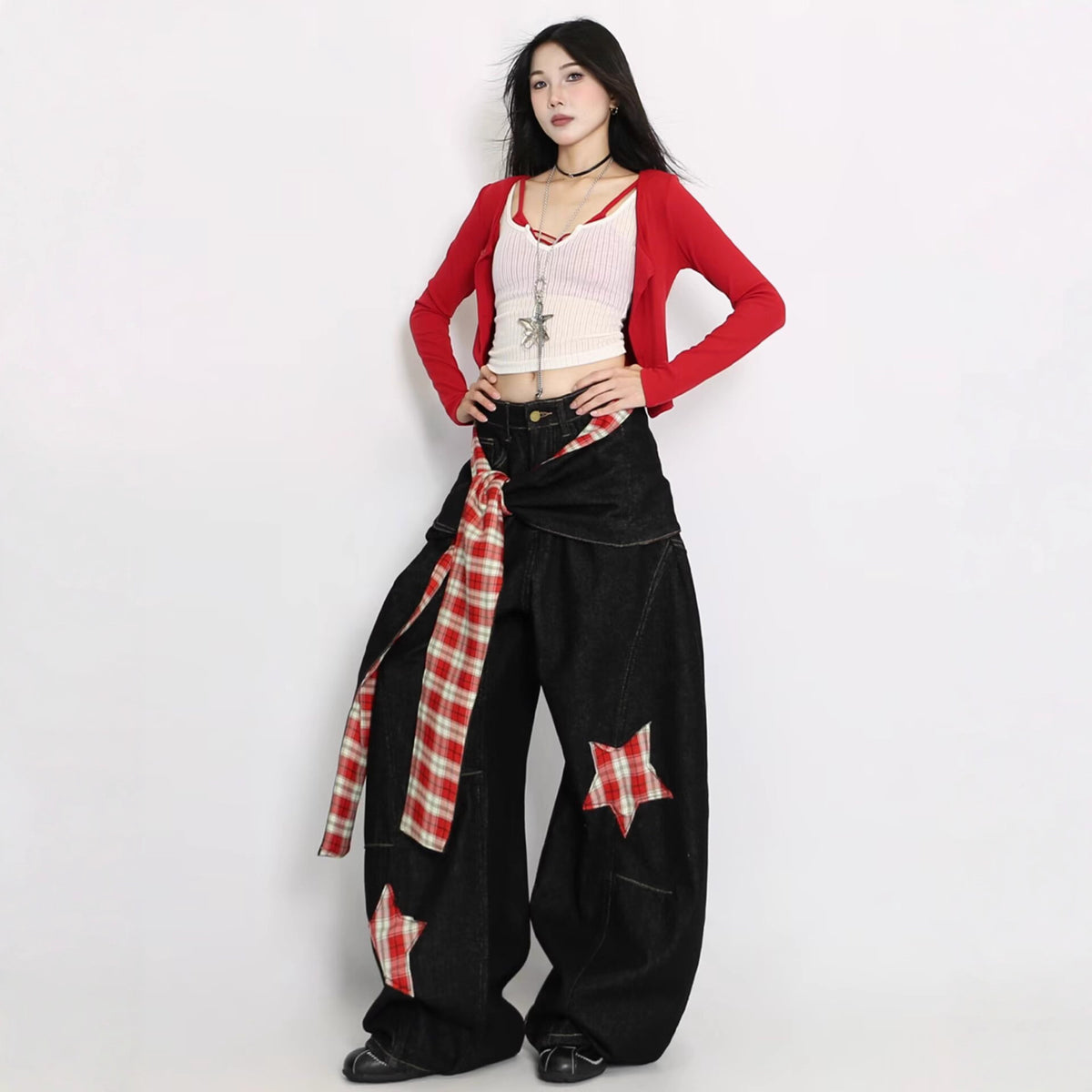 Women jeans retro autumn
