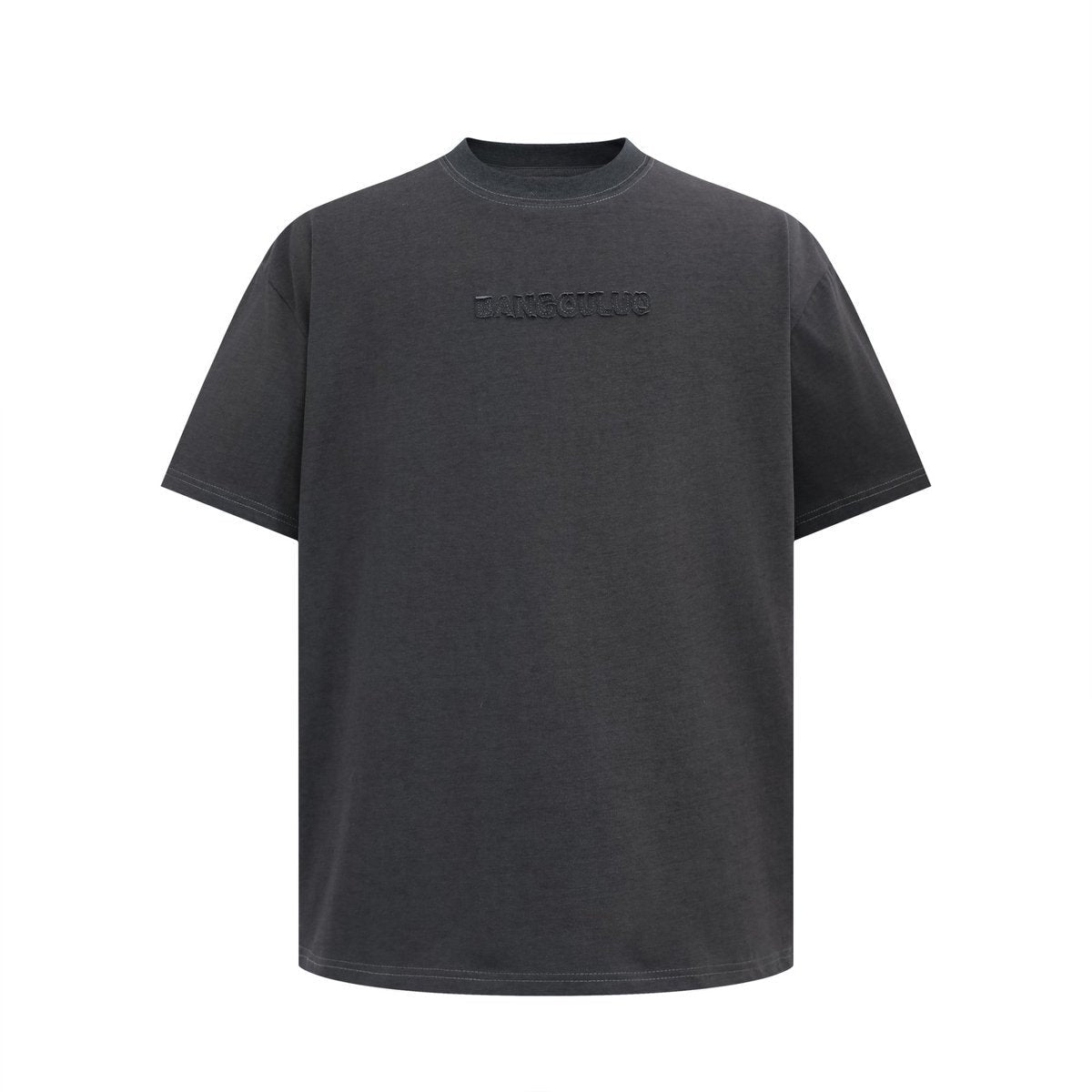 Unisex T-shirts Summer men's and women's simple stickers embroidered loose short-sleeved T-shirts