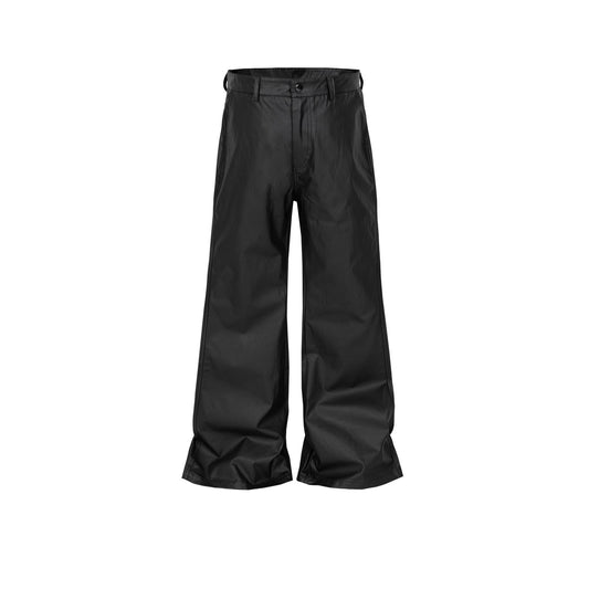 MIJKO Men's Vintage Pants MIJKO Wide-footed Pants Men's and Women's Casual Pants