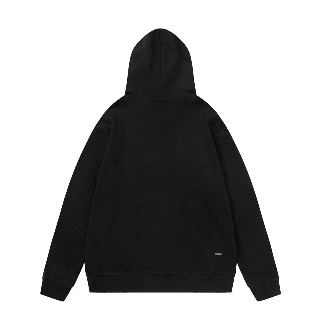 Amiri Hoodie AMI Micro Label Letter Print Pattern Hooded Sweater