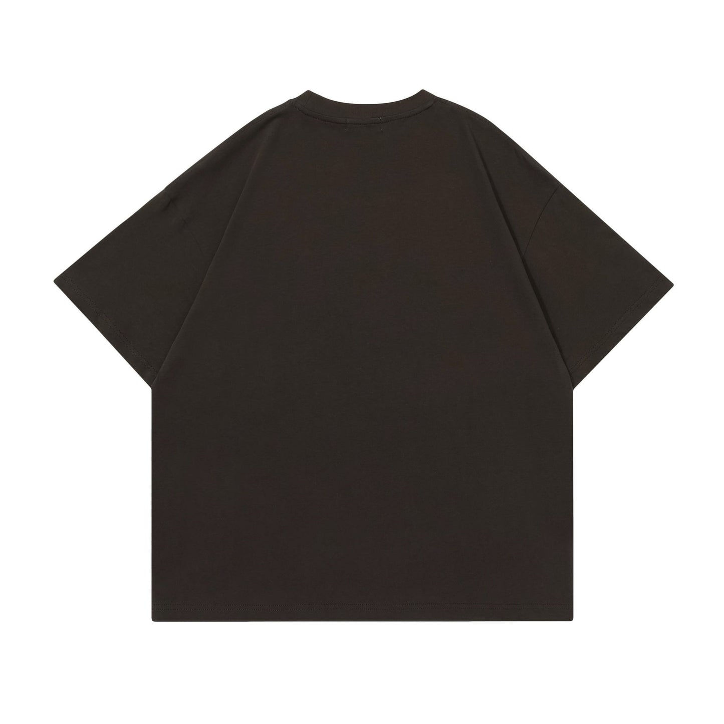 Unisex T-shirts Spring Shadow Alphabet Men's and Women's Loose Short Sleeve T-Shirts