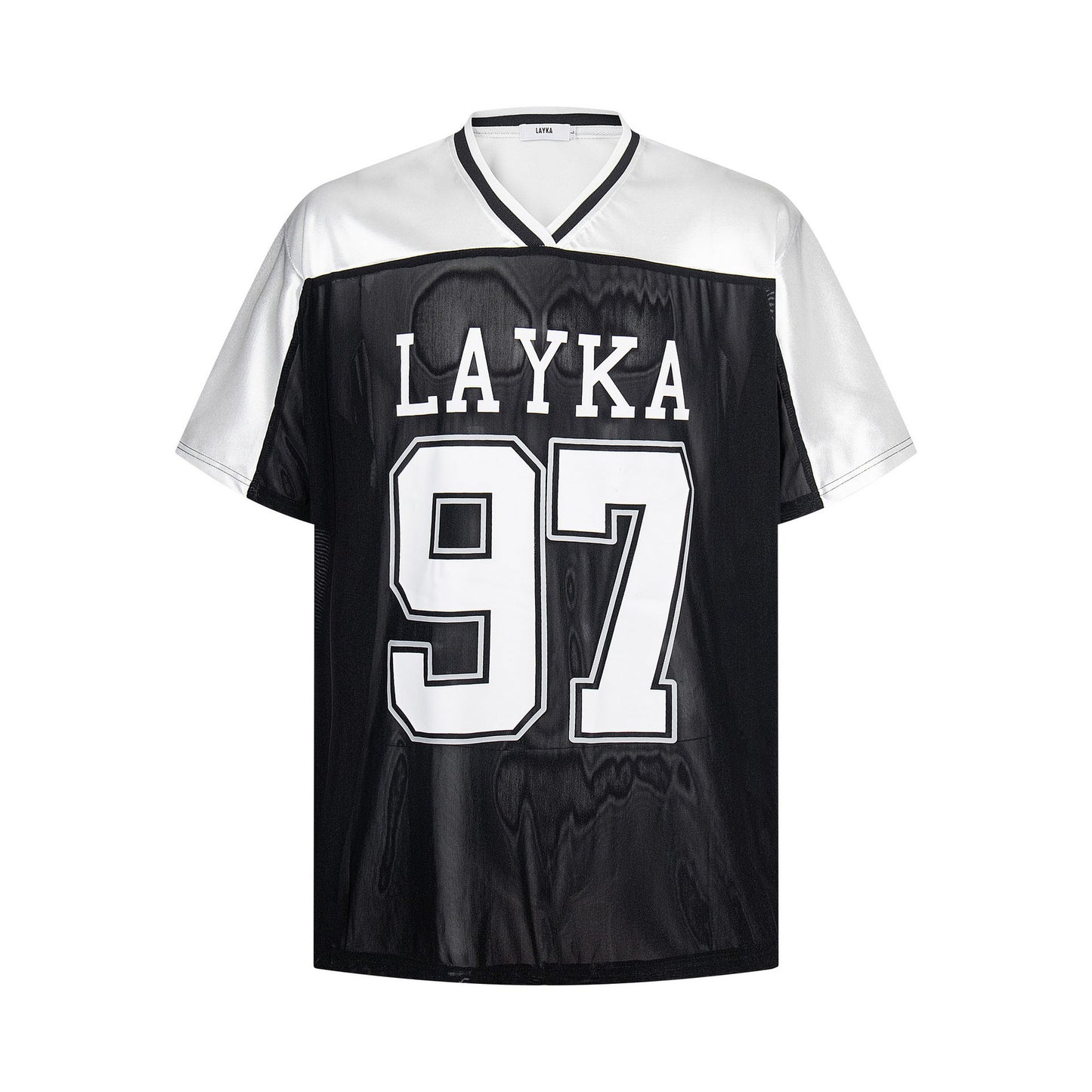 Unisex T-shirts Splicing Ice Loose Sports T-Shirt