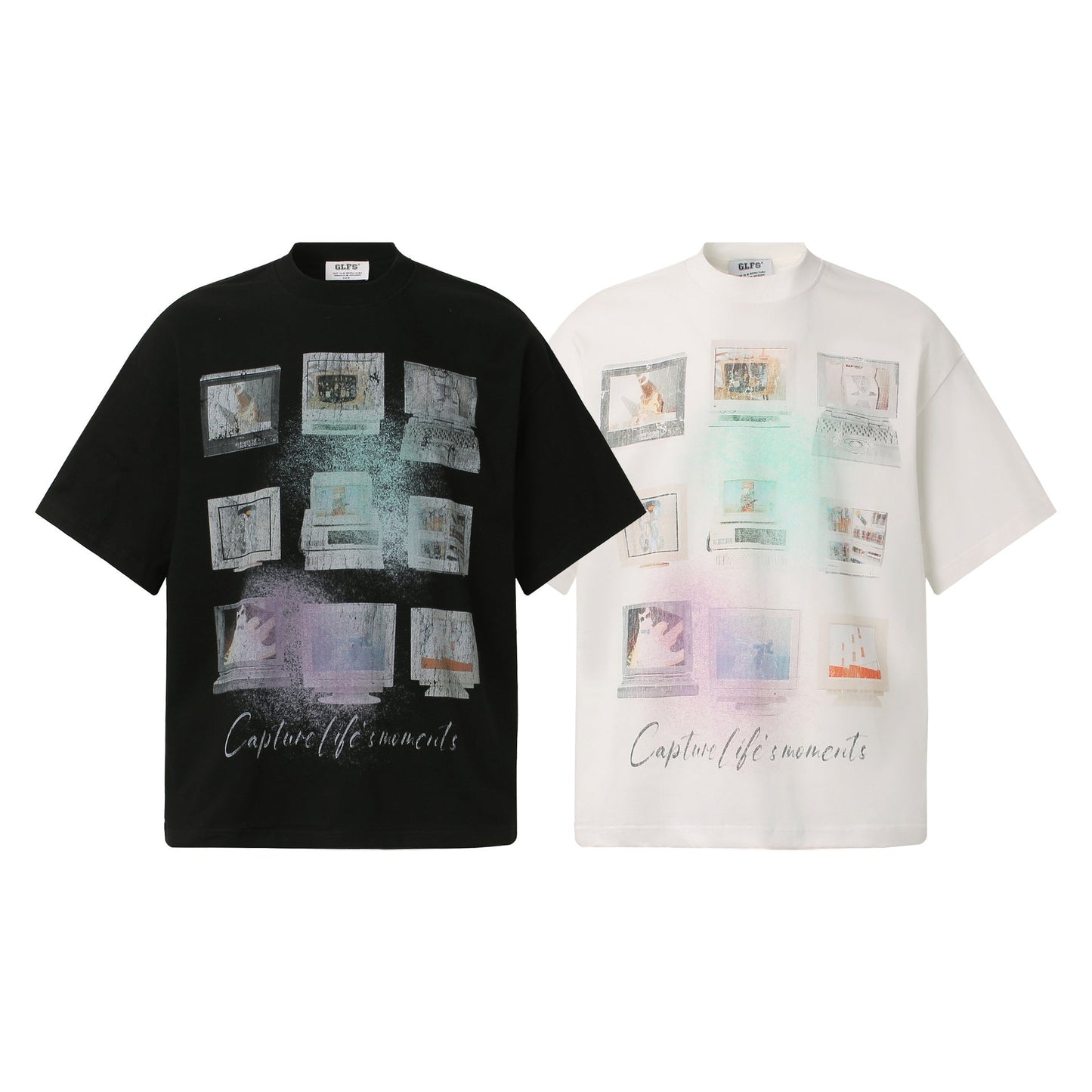 Unisex T-shirts Summer Men's Loose Crew Neck Short Sleeve T-Shirt