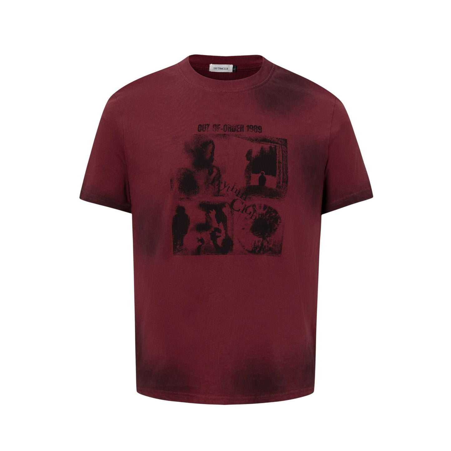 Unisex T-shirts Painting Figure Loose Premium Short Sleeve T-Shirt