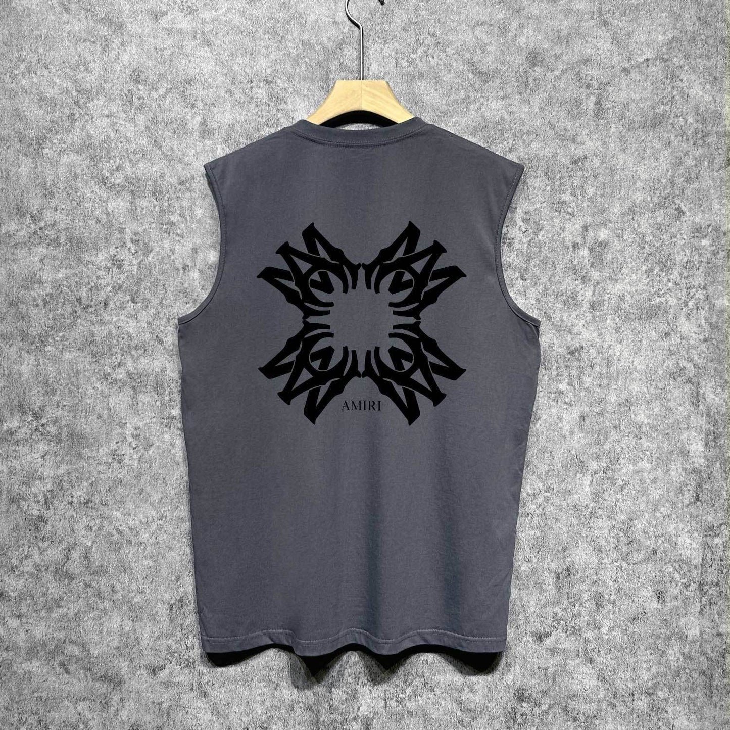 Amiri tank top with simple letter print