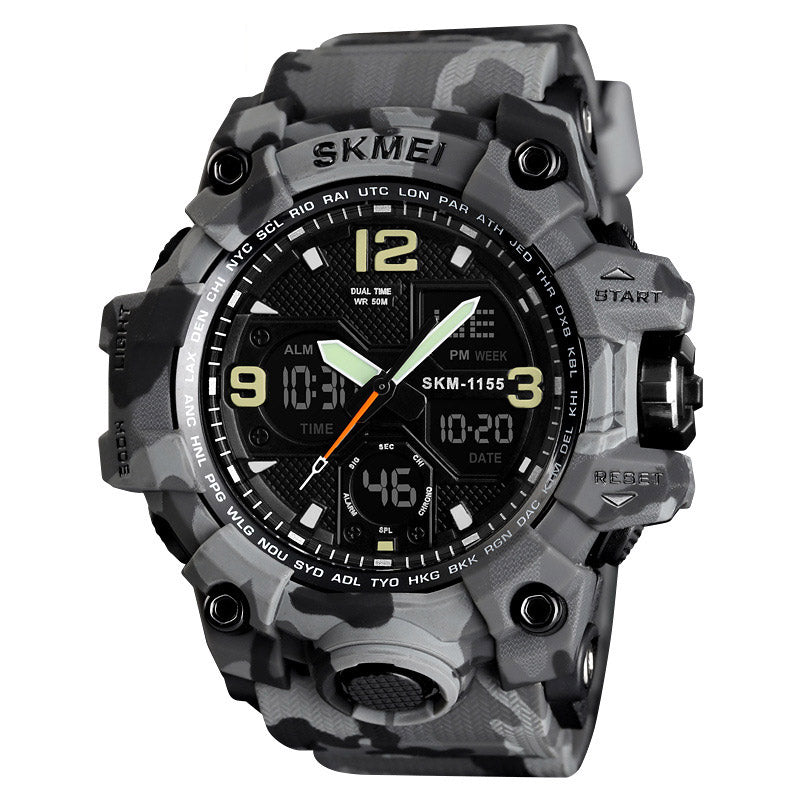 Analog-Digital Watch Outdoor Sports Waterproof Electronics