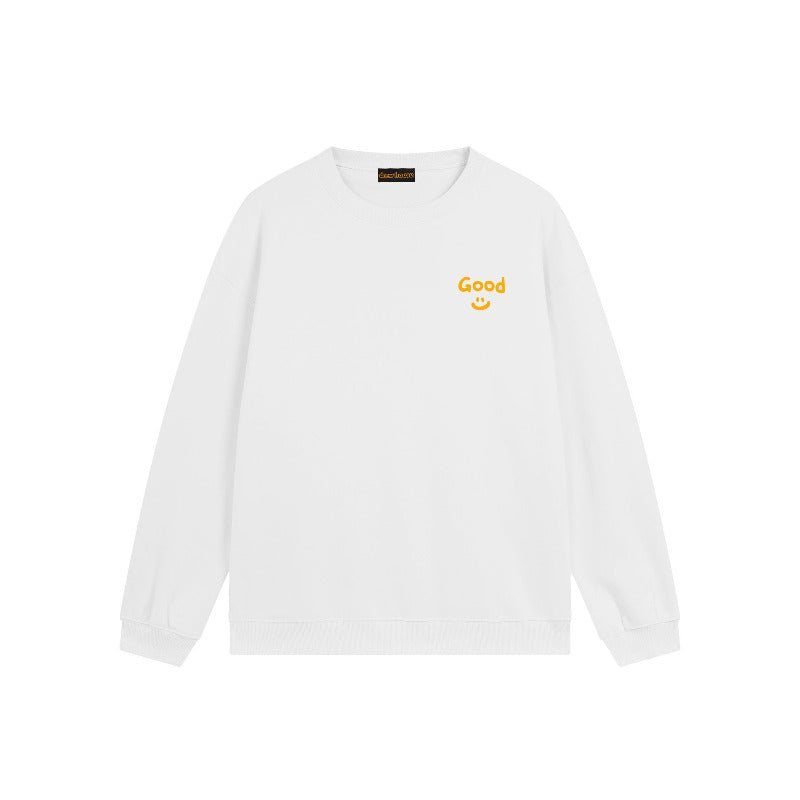 Drew house hoodie fall and winter d@ew smiley letter pattern printing pullover sweatshirt