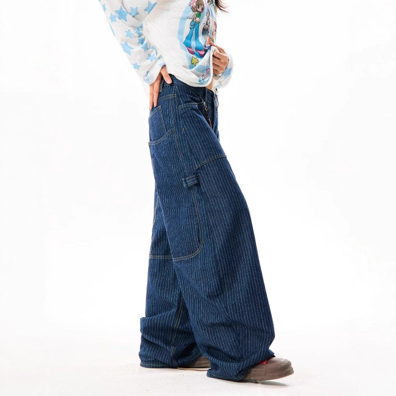 Women jeans retrostripes women loose